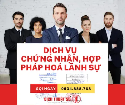 Dịch Vụ Hợp Pháp Hóa Lãnh Sự - Chứng Nhận Lãnh Sự Uy Tín, Nhanh Chóng